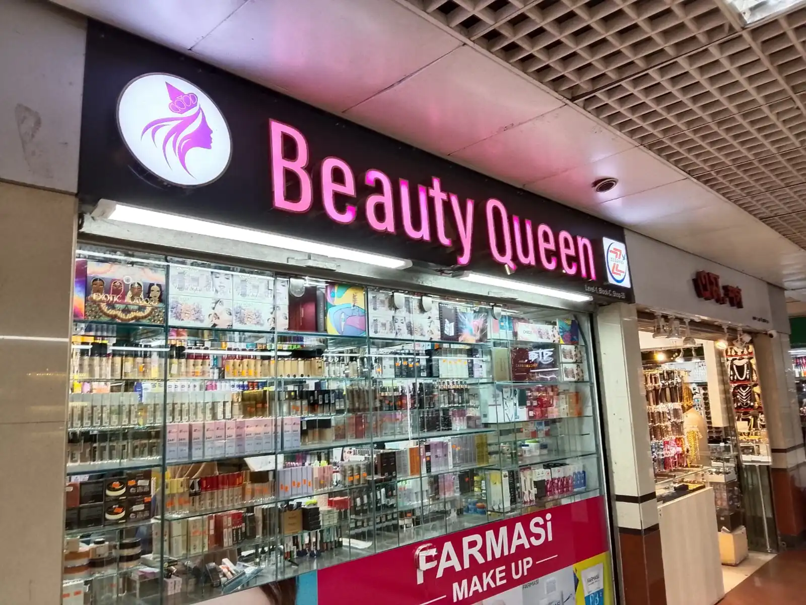 LED Neon sign boards for Jatrabari, Beauty Queen Shop Sign Boards