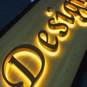 LED Sign and Name Plate for Bashundhara